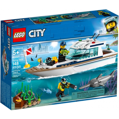 LEGO CITY Le yacht de plongée 2019